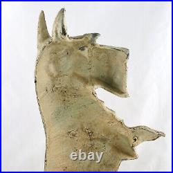 Cast Iron Scottie Scottish Terrier Westie Dog Doorstop Antique 16.75 RARE Cast Iron Scottie Scottish Terrier Westie Dog Doorstop Antique 16.75 RARE