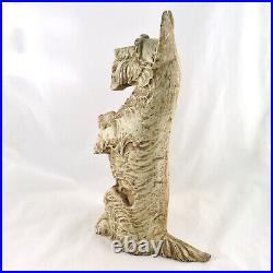 Cast Iron Scottie Scottish Terrier Westie Dog Doorstop Antique 16.75 RARE Cast Iron Scottie Scottish Terrier Westie Dog Doorstop Antique 16.75 RARE