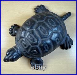 Cast Iron TURTLE Doorstop Vintage