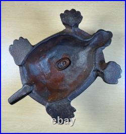 Cast Iron TURTLE Doorstop Vintage