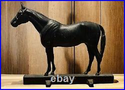 Cast Iron VA Metalcrafters 1949 HUNTER Race Horse Calvin Roy Kinstler Doorstop