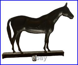 Cast Iron VA Metalcrafters 1949 HUNTER Race Horse Calvin Roy Kinstler Doorstop