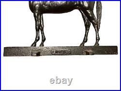 Cast Iron VA Metalcrafters 1949 HUNTER Race Horse Calvin Roy Kinstler Doorstop