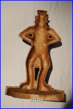 Cast Iron Vintage Uncle Sam Door Stop