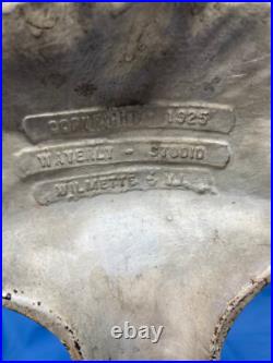 Cast Iron Waverly Studios FLOWER BASKET Door Stop 10 Original