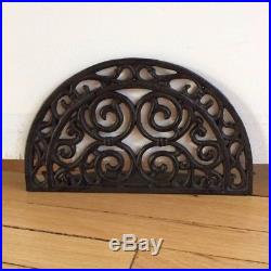 Cast iron scroll doorstop by At Home America
