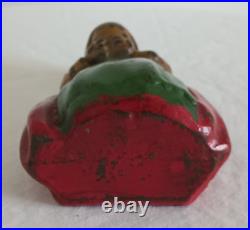 DUTCH GIRL CAST IRON DOORSTOP Full Figure, No Markings, 4 1/2 lbs. 6 1/2