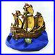 Doorstop_Cast_Iron_Galleon_Ship_Painted_with_Red_Cross_on_Sails_01_vv