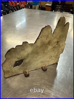 Doorstop Cottage, House with Red Roof Eastern Spec Mfg Co Cast Iron 1920s