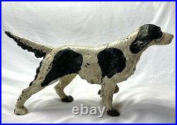 EARLY ANTIQUE 20c CAST IRON SETTER HUNTING POINTER BIRD DOG