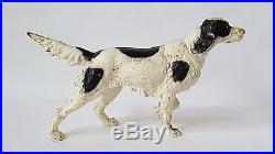 Early Cast Iron 15 Long Setter Pointer Dog Doorstop