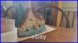 Fantastic Patina Antique Red Roof Cottage Doorstop, Littco Products Fantastic Patina Antique Red Roof Cottage Doorstop, Littco Products