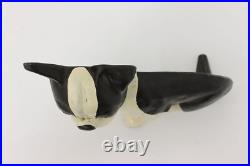 Farmhouse Antique Painted Cast Iron Boston Terrier Doorstop #53942 Farmhouse Antique Painted Cast Iron Boston Terrier Doorstop #53942