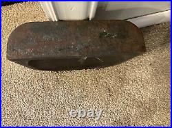 G&E gould and eberhardt high duty shaper cast iron advertising door stop G&E gould and eberhardt high duty shaper cast iron advertising door stop
