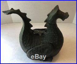 Gates General Cast Iron Dragon Humidifier Fire Hearth Stovetop Steam Doorstop