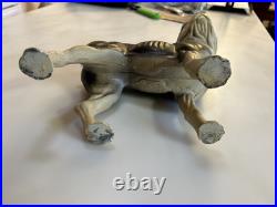 Genuine Hubley Antique 1916 Cast Iron Boston Terrier Bull Dog Door Stop Genuine Hubley Antique 1916 Cast Iron Boston Terrier Bull Dog Door Stop