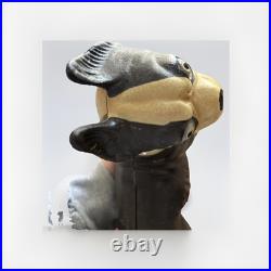 Genuine Hubley Antique 1916 Cast Iron Boston Terrier Bull Dog Door Stop Genuine Hubley Antique 1916 Cast Iron Boston Terrier Bull Dog Door Stop