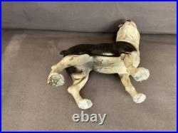 Genuine Hubley Antique 1916 Cast Iron Boston Terrier Bull Dog Door Stop