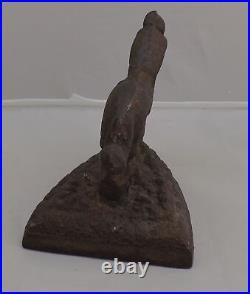 HTF Rare Antique 18th-19th Century Cast Iron Sea Horse Flat Iron Door Stop Cool