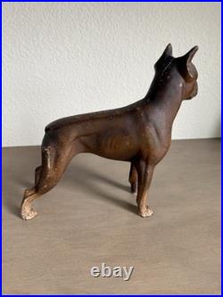 Hubley Boxer Dog Doorstop