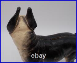 Hubley Cast Iron 10 Boston Terrier Dog Door Stop 8 Lb 6 Oz