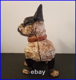 Hubley Cast Iron French Bulldog c. 1930's