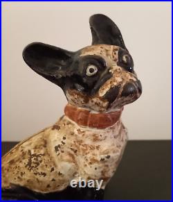 Hubley Cast Iron French Bulldog c. 1930's