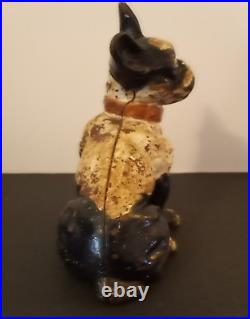 Hubley Cast Iron French Bulldog c. 1930's