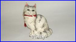 Hubley Cast Iron Persian Cat Sitting Doorstop Door Stop (DAKOTApaul)