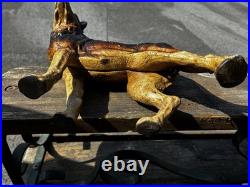 Hubley German Shepherd Police Dog #290Cast Iron Door Stop, Antique Collect Grade Hubley German Shepherd Police Dog #290Cast Iron Door Stop, Antique Collect Grade