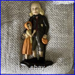 Jean Valjean &Cossette Cast Iron Doorstop