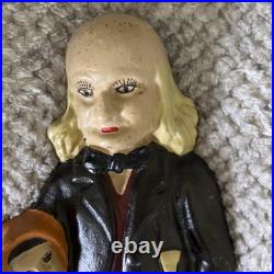 Jean Valjean &Cossette Cast Iron Doorstop