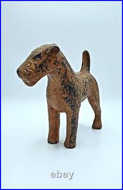 Kleistone Rubber Specialties CAST RUBBER WIREHAIRED AIREDALE DOG DOORSTOP