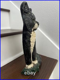 LARGE 10 lb. ANTIQUE VINTAGE 1930's CAT DOORSTOP