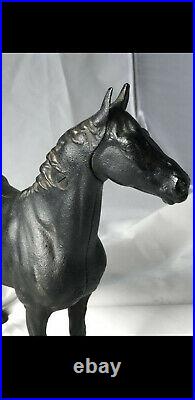 L@@K! Rare 1920's Hubley Cast Iron Country Horse Art Statue Sculpture Doorstop