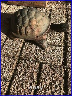 Large Cast Iron Turtle