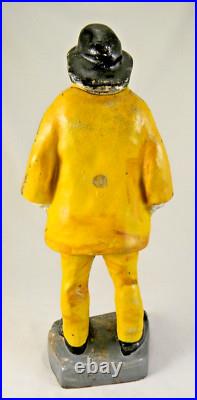 Large Eastern Specialty Co Old Salt Fisherman Cast Iron Doorstop, 14.5 Large Eastern Specialty Co Old Salt Fisherman Cast Iron Doorstop, 14.5