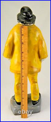Large Eastern Specialty Co Old Salt Fisherman Cast Iron Doorstop, 14.5 Large Eastern Specialty Co Old Salt Fisherman Cast Iron Doorstop, 14.5