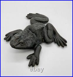 Large Virginia METALCRAFTERS cast iron frog doorstop vintage DOOR STOPPER VM1966 Large Virginia METALCRAFTERS cast iron frog doorstop vintage DOOR STOPPER VM1966