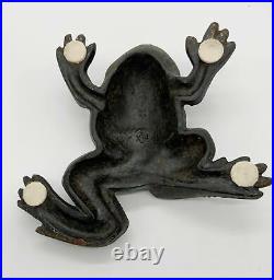 Large Virginia METALCRAFTERS cast iron frog doorstop vintage DOOR STOPPER VM1966 Large Virginia METALCRAFTERS cast iron frog doorstop vintage DOOR STOPPER VM1966