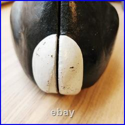 Life-Size Cast Iron Rabbit Bunny Vintage Doorstop Garden 13 Tall HEAVY 15lbs