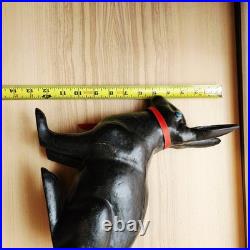 Life-Size Cast Iron Rabbit Bunny Vintage Doorstop Garden 13 Tall HEAVY 15lbs