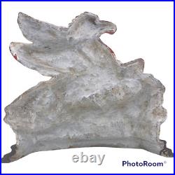 MOBIL OIL Pegasus Heavy Cast Iron Flying Red Horse Door Stop