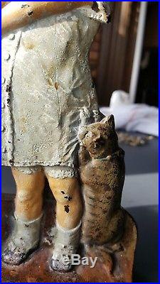 Naughty Puss Doorstop Hl Judd Manufacturing Cat Scatched Girl See Photos Naughty Puss Doorstop Hl Judd Manufacturing Cat Scatched Girl See Photos
