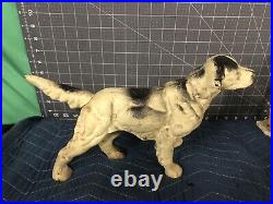 Nice Heavy Vintage Cast Iron English Setter Pointer Spaniel Door Stop 15 x 8.5 Nice Heavy Vintage Cast Iron English Setter Pointer Spaniel Door Stop 15 x 8.5