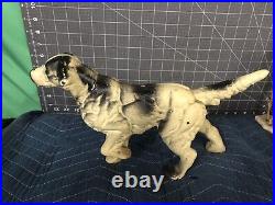 Nice Heavy Vintage Cast Iron English Setter Pointer Spaniel Door Stop 15 x 8.5 Nice Heavy Vintage Cast Iron English Setter Pointer Spaniel Door Stop 15 x 8.5