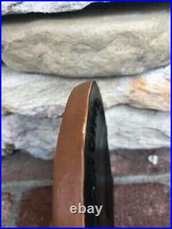 Oak & Ivory Cast Iron Nantucket Basket Door Stopper Whale's Tail #39/500