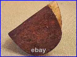 Old Antique Hubley Cast Iron Doorstop Woman With Purse #296
