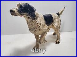 Original Hubley Cast Iron Pointer Hunting Bird Dog Doorstop Bookend 8.5lb Original Hubley Cast Iron Pointer Hunting Bird Dog Doorstop Bookend 8.5lb