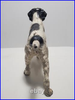 Original Hubley Cast Iron Pointer Hunting Bird Dog Doorstop Bookend 8.5lb Original Hubley Cast Iron Pointer Hunting Bird Dog Doorstop Bookend 8.5lb